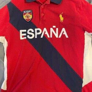 Ralph Lauren Red España Kids Polo Shirt